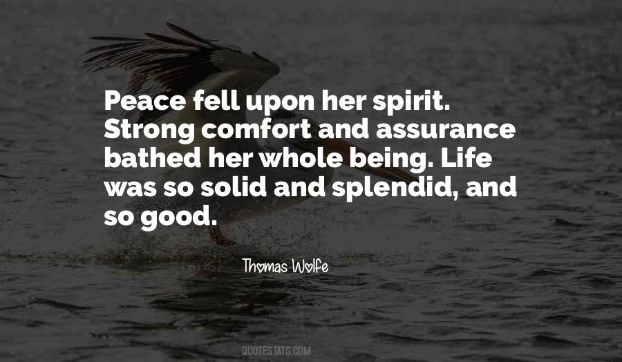 Comfort Peace Quotes #1151700