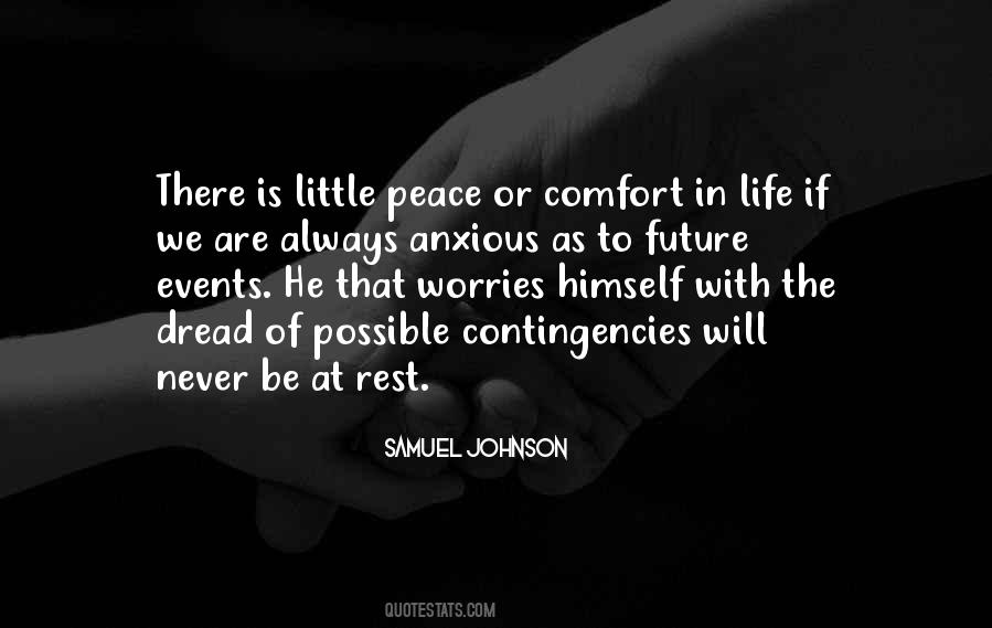 Comfort Peace Quotes #1417352