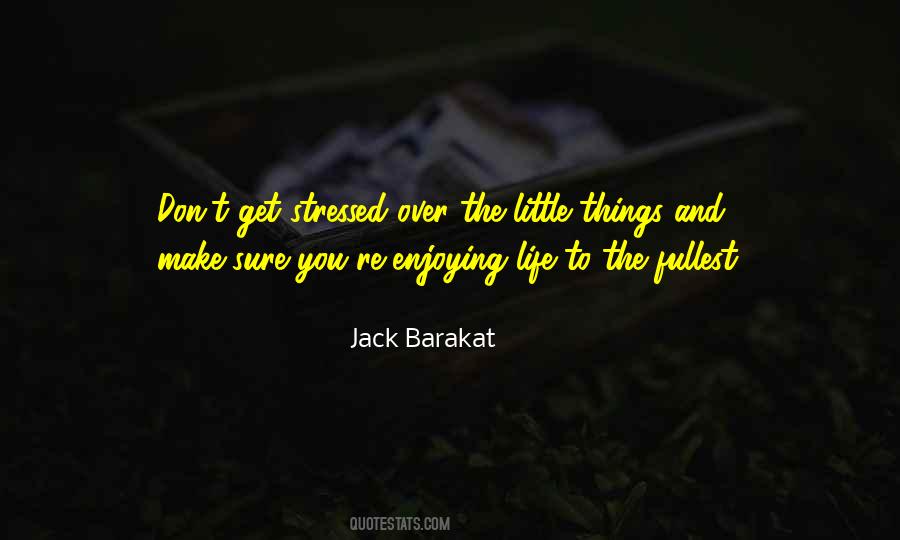 Enjoying My Life To The Fullest Quotes #1379588