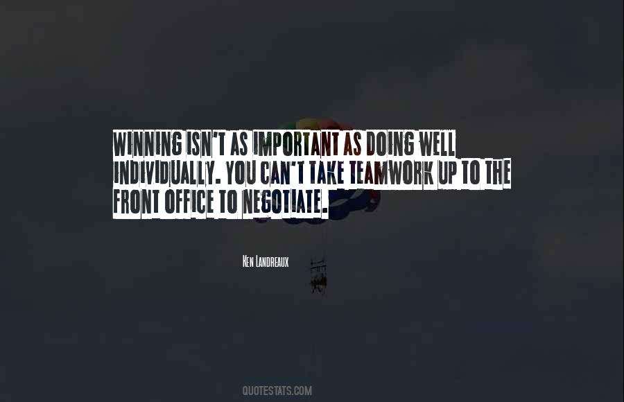 Why Teamwork Is Important Quotes #812772