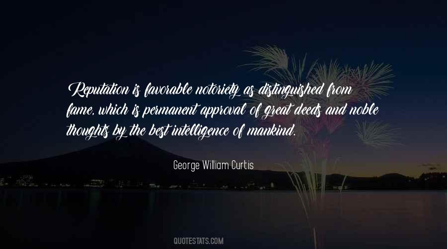Fame And Reputation Quotes #268994