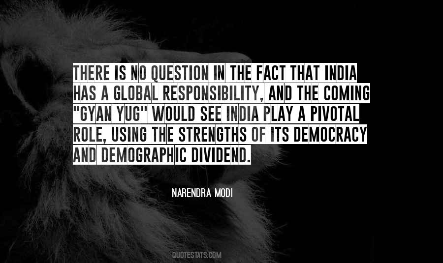 Demographic Dividend Quotes #897401