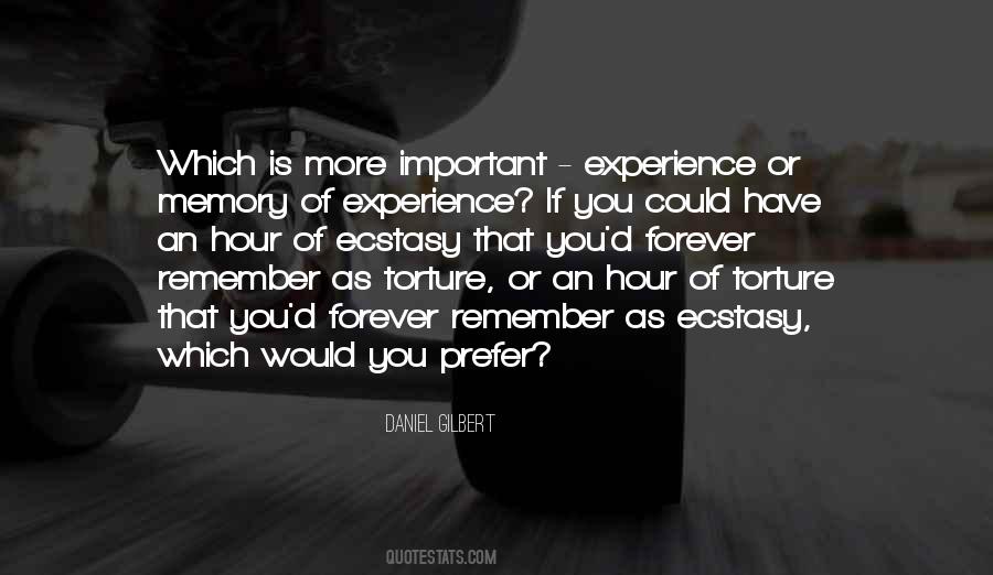 Quotes About How Important Memories Are #927930