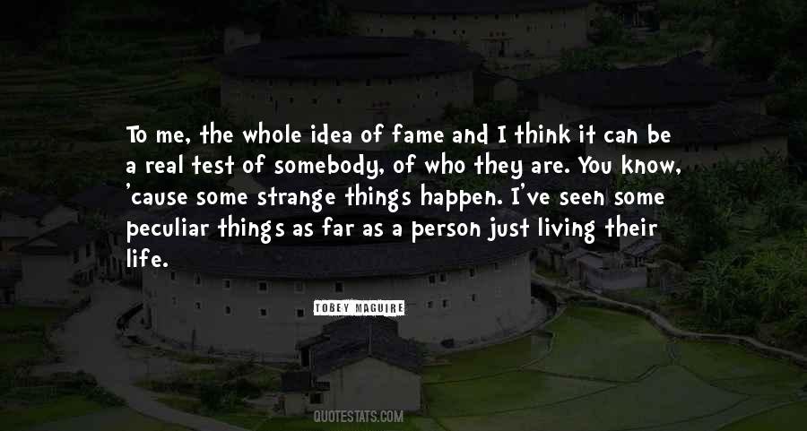 You Think You Know A Person Quotes #397752