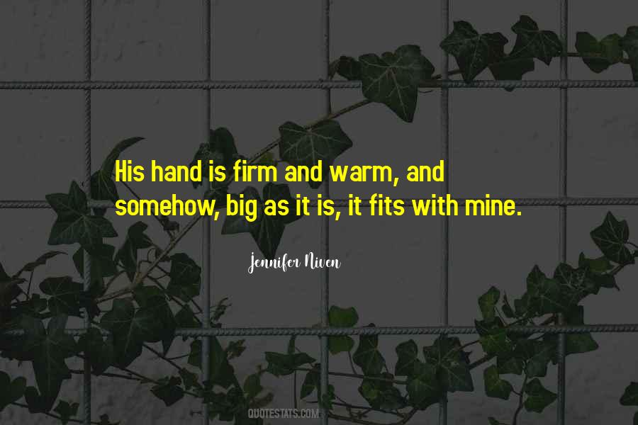 Big Hand Quotes #1655892