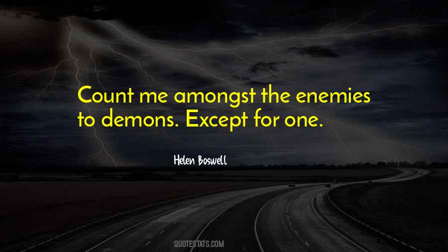 Demon Hunter Quotes #1666350