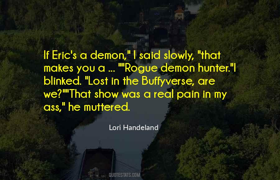 Demon Hunter Quotes #1751058