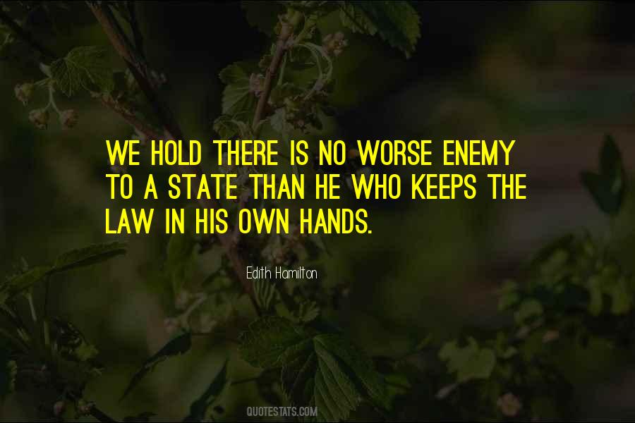 Enemy Of Democracy Quotes #1530883