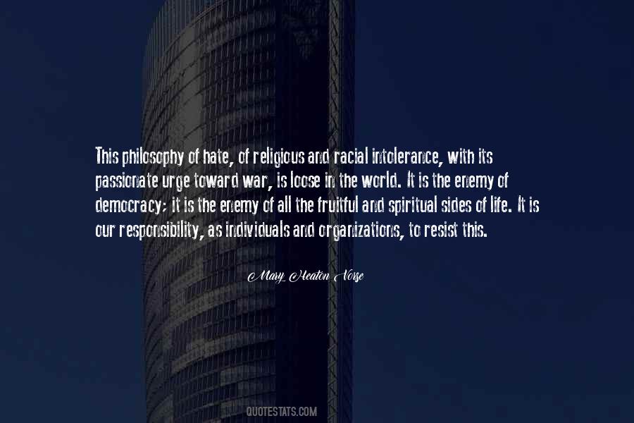 Enemy Of Democracy Quotes #547146