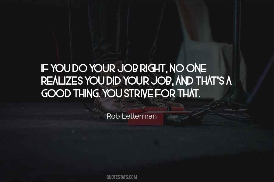 You Did A Good Job Quotes #1239781