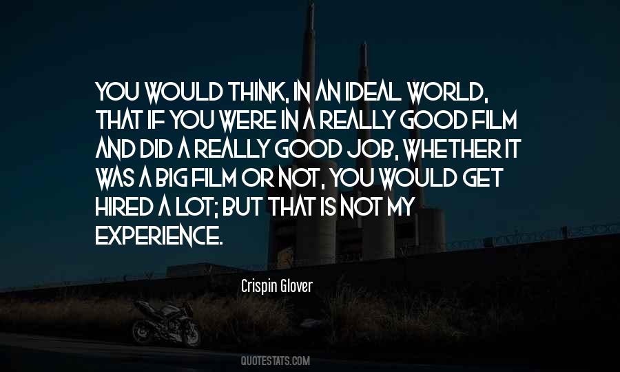 You Did A Good Job Quotes #1527879