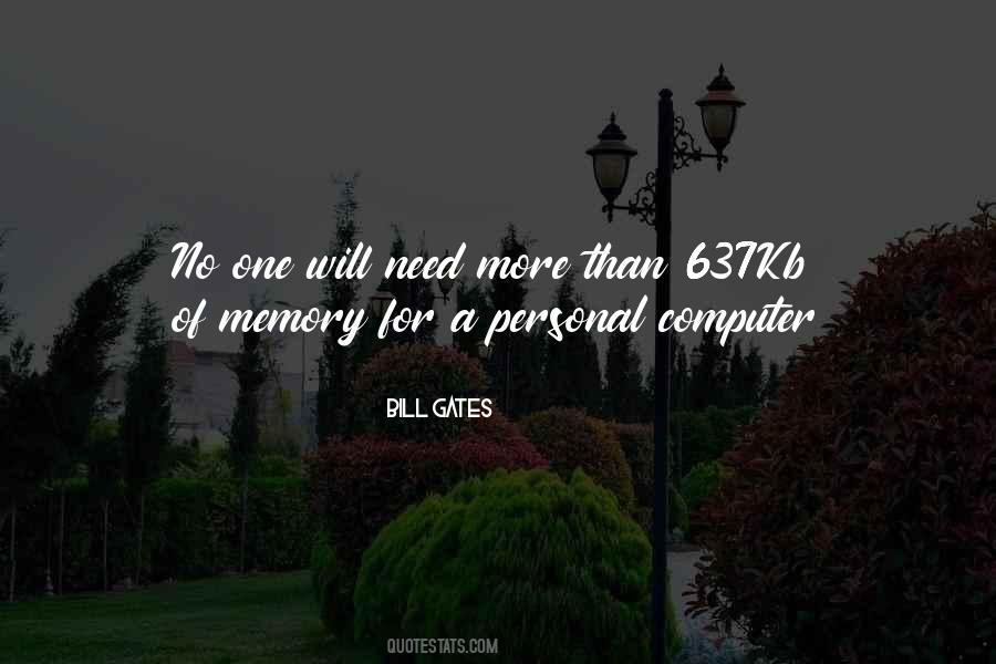 Bill Gates Computer Quotes #1162478
