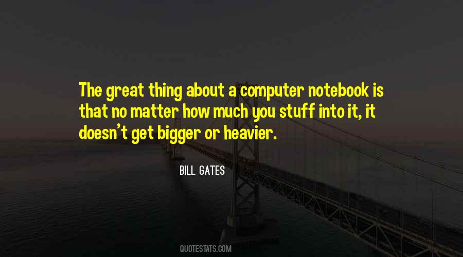 Bill Gates Computer Quotes #761597