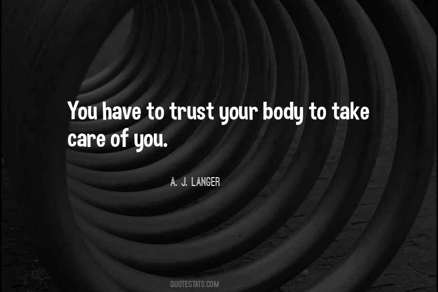 Body Care Quotes #1626903