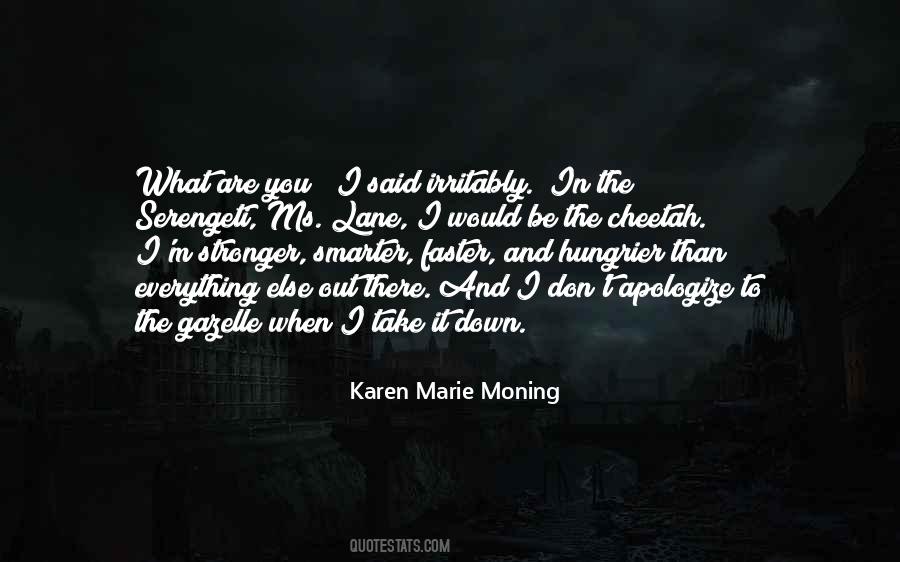 Gazelle And Cheetah Quotes #1333233