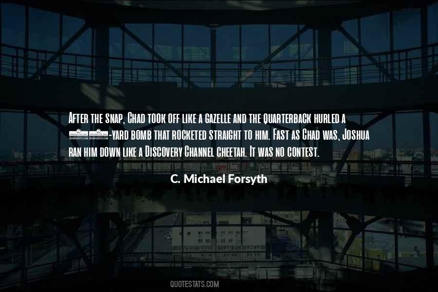 Gazelle And Cheetah Quotes #45233