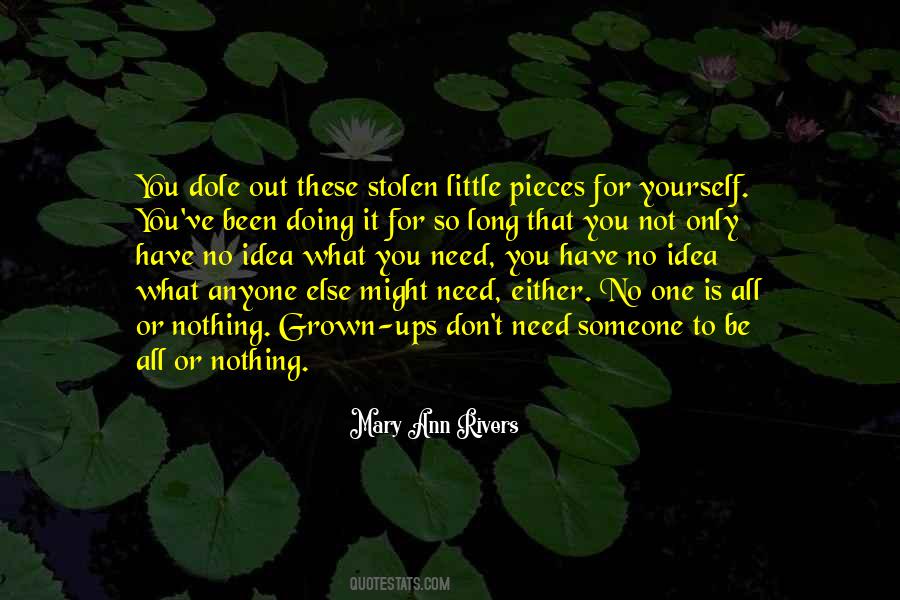 Not Need Anyone Quotes #1850658