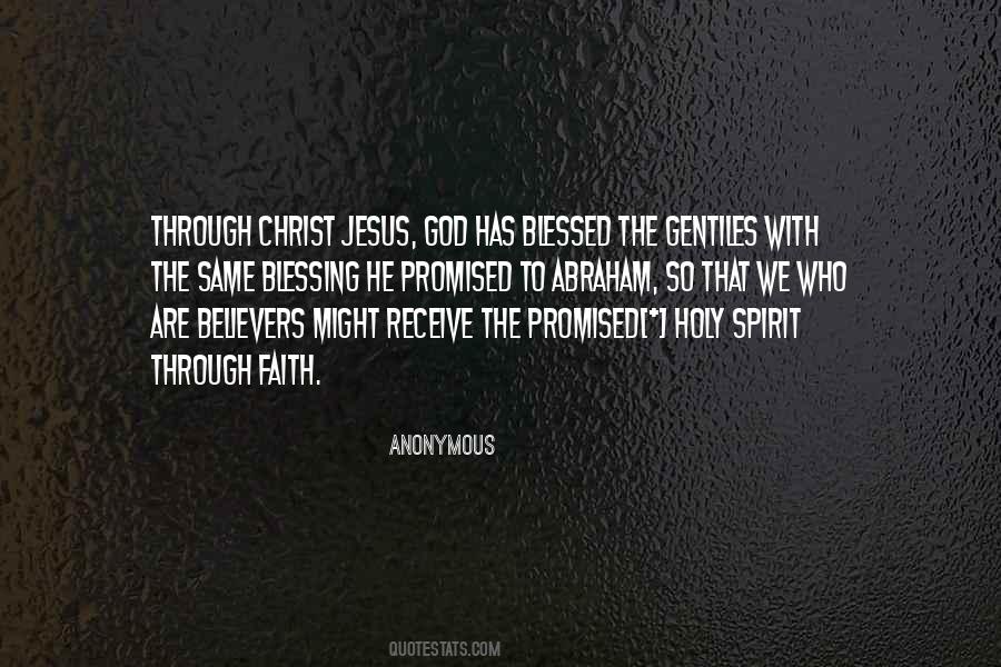 Blessing Jesus Quotes #1051663