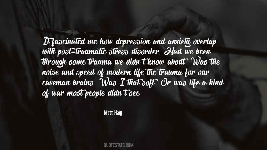 Stress Depression Quotes #1054777