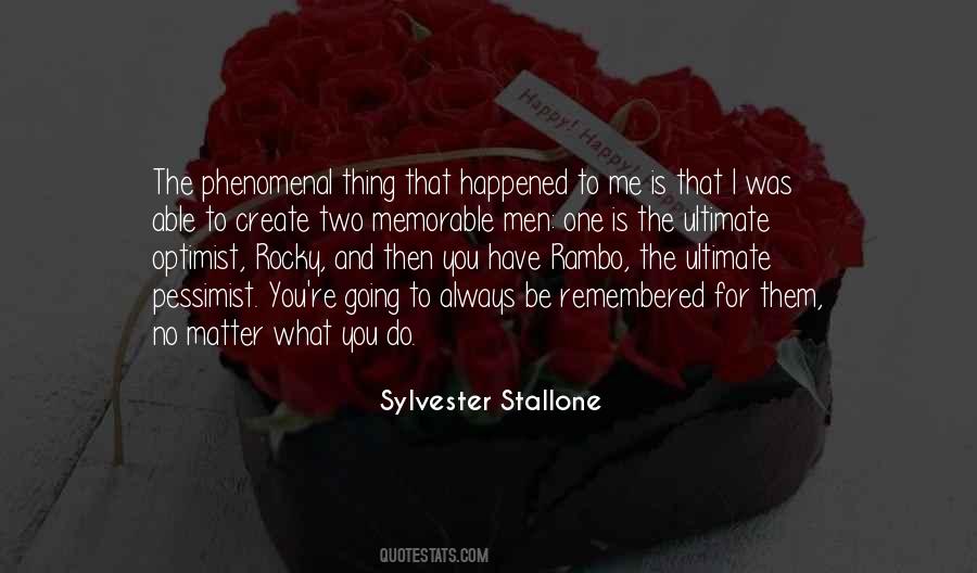 Best Sylvester Stallone Quotes #16313