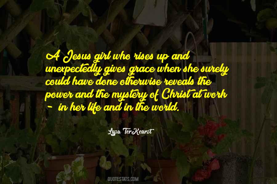 Quotes About Jesus Grace #520457