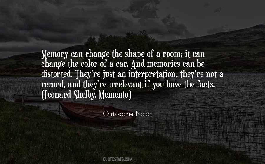 Not Memories Quotes #468488