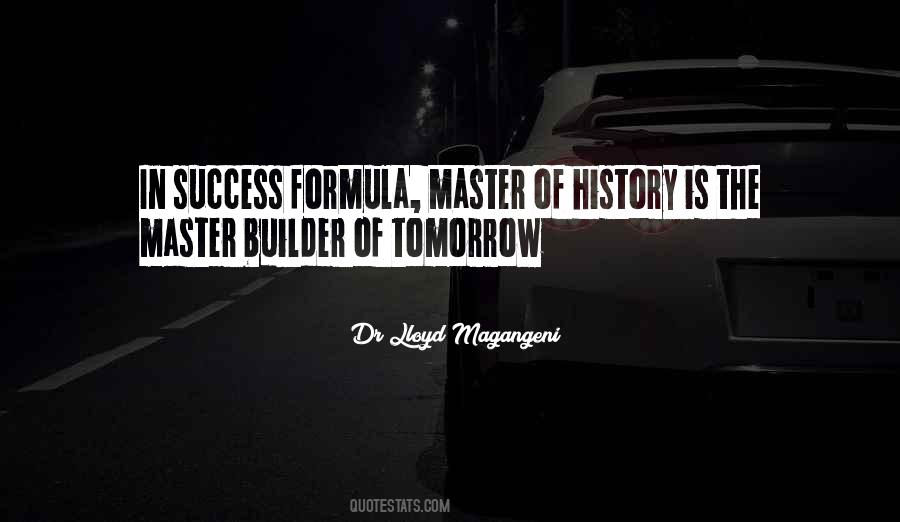 Best Formula For Success Quotes #161078