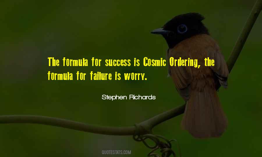 Best Formula For Success Quotes #627883