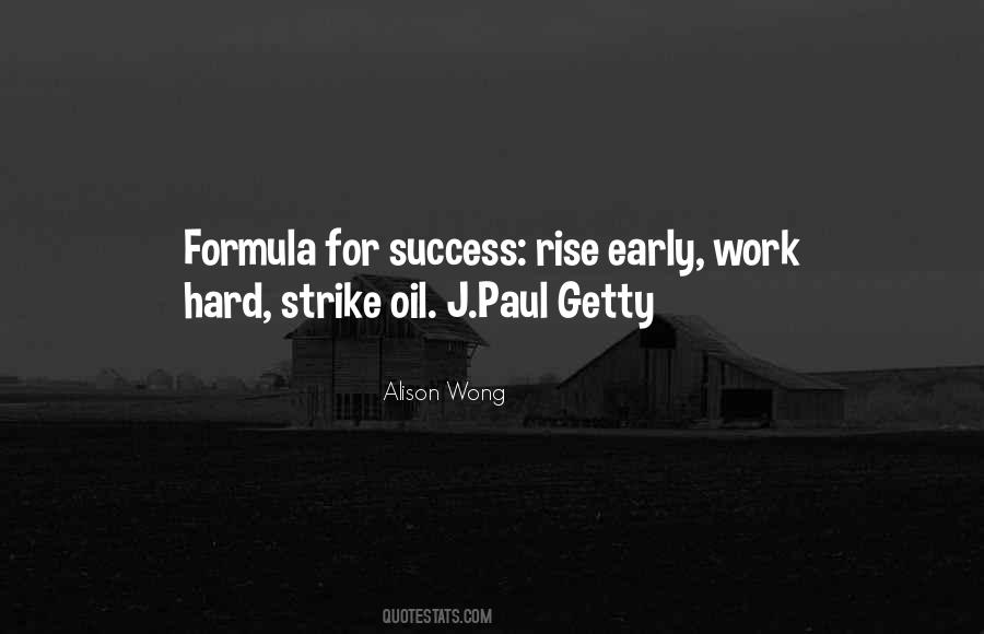 Best Formula For Success Quotes #680616