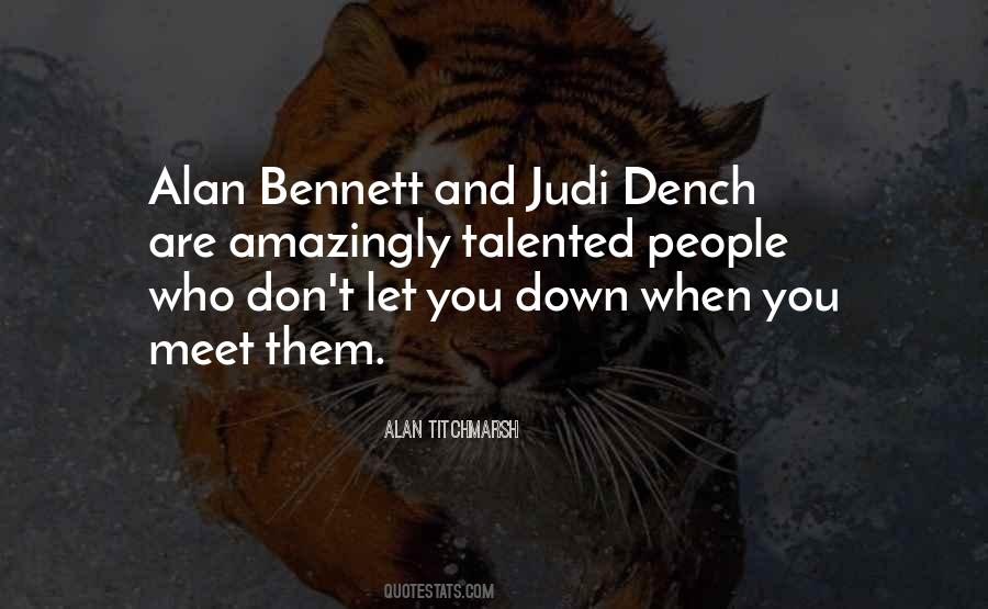 Dench Quotes #1870878