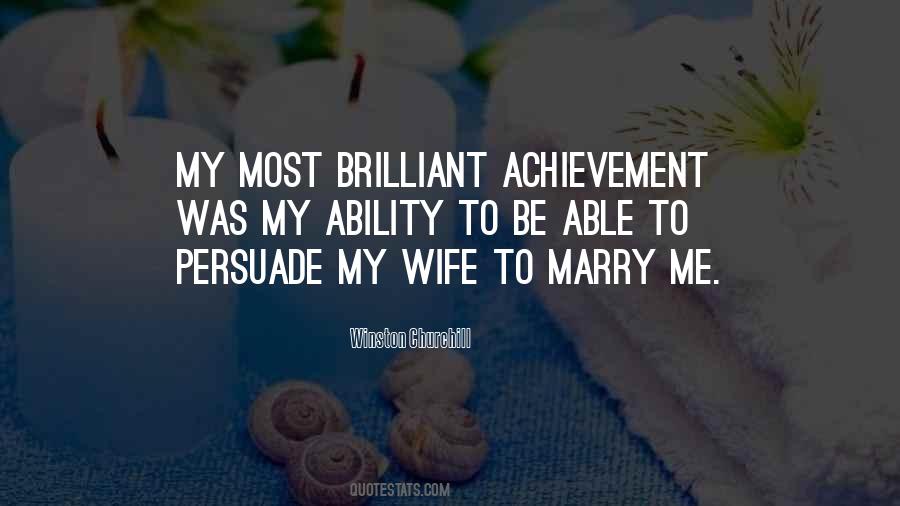 My Achievement Quotes #2189