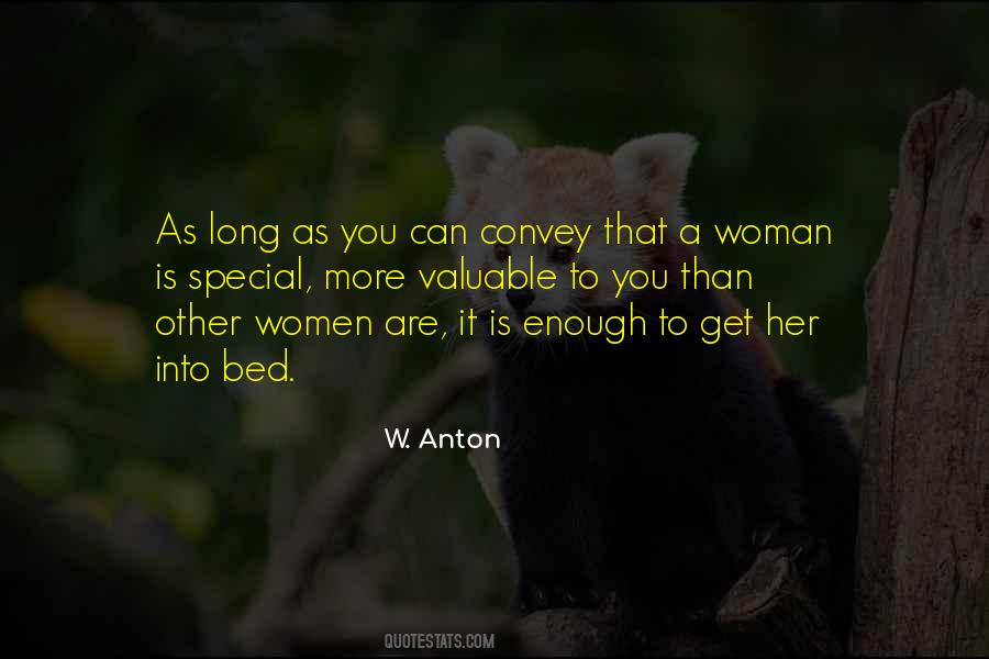 Some Special Woman Quotes #159990