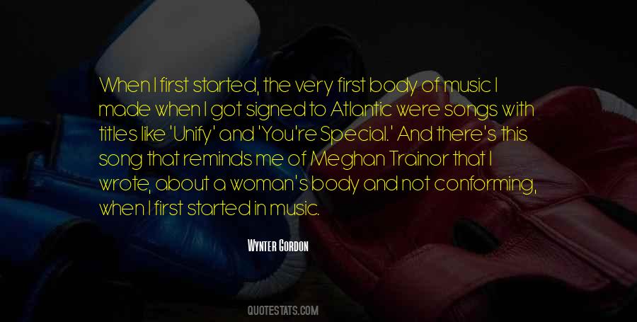Some Special Woman Quotes #334036