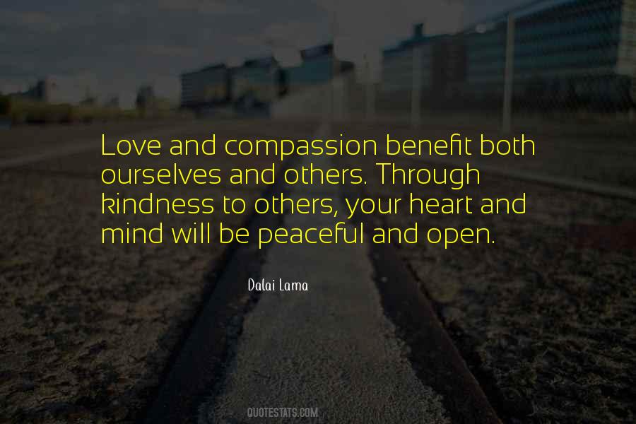 Love Kindness Compassion Quotes #405889