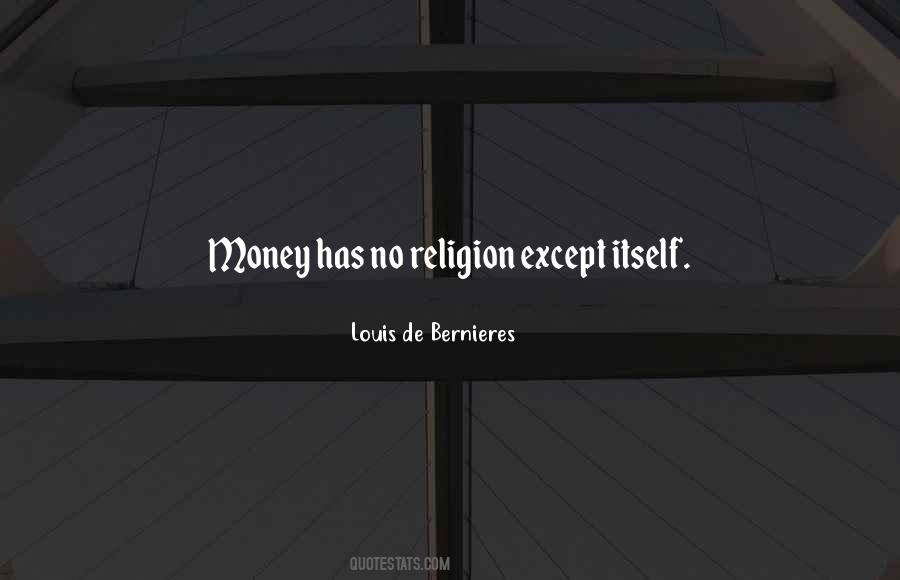 Money Religion Quotes #1407330