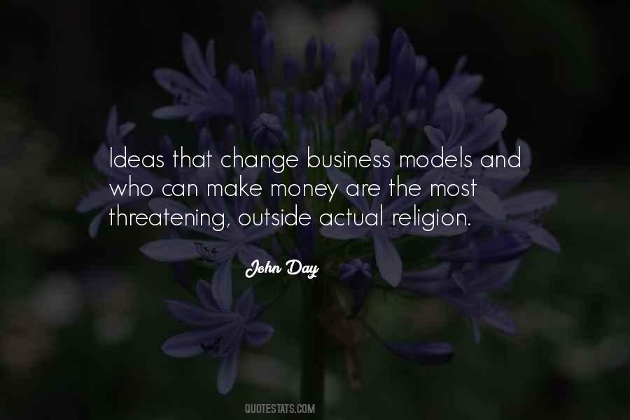 Money Religion Quotes #203190