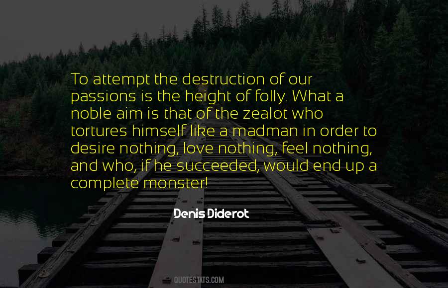 Denis Diderot Love Quotes #225868