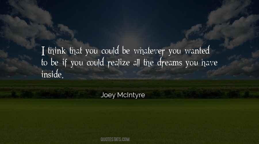 If I Could Dream Quotes #992920