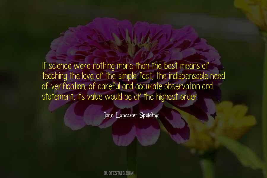 Science Teaching Quotes #1698808