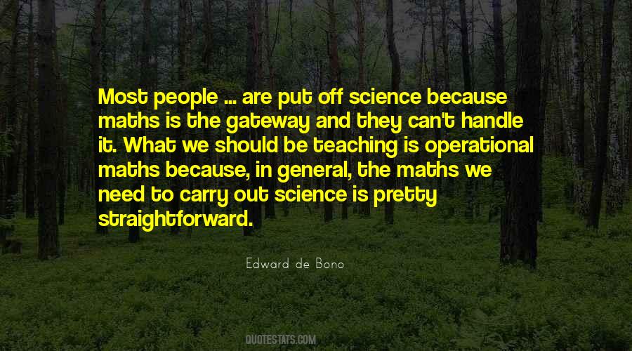 Science Teaching Quotes #606830