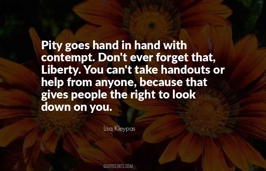 Help Hand Quotes #1494277