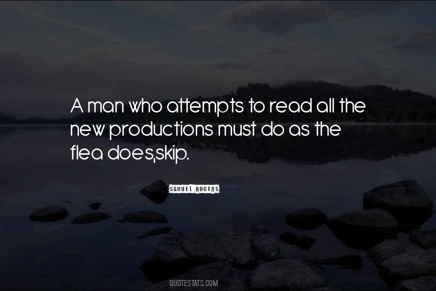 The Man Who Does Not Read Quotes #7378