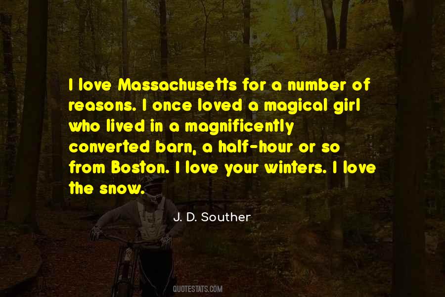 I Love Snow Quotes #1480323