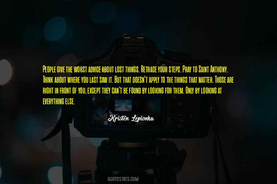 Where Are You Looking Quotes #947339