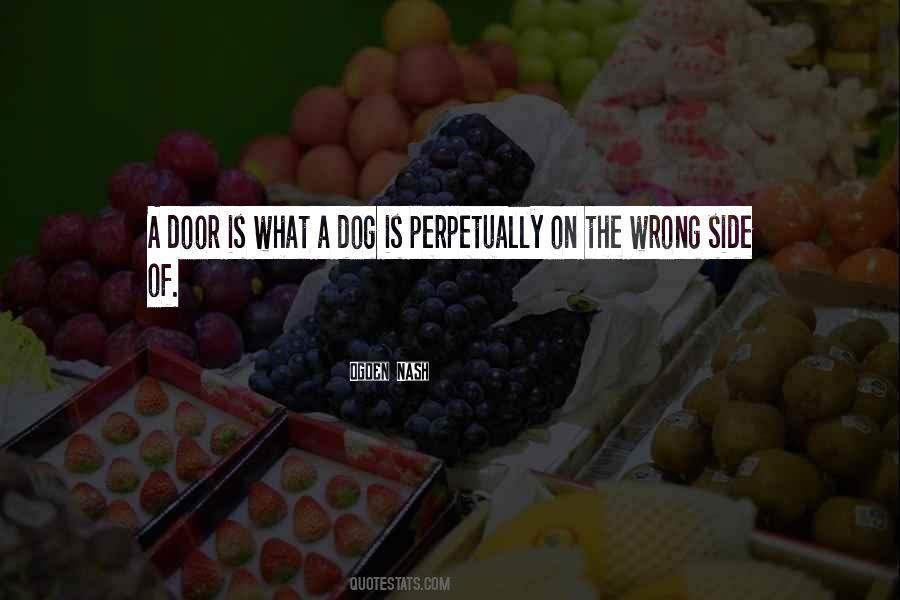 Wrong Door Quotes #440716