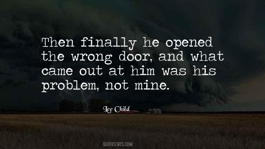 Wrong Door Quotes #779562