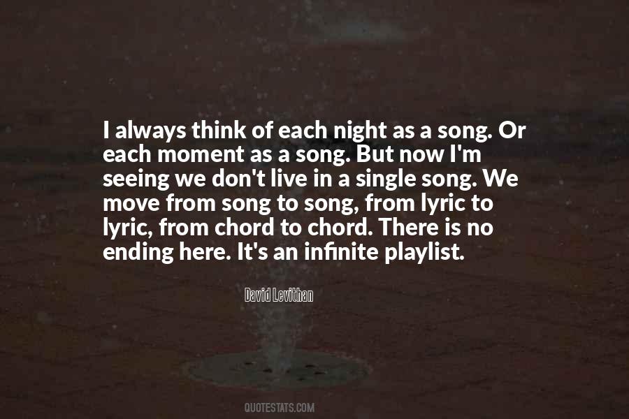 Single Song Quotes #74233