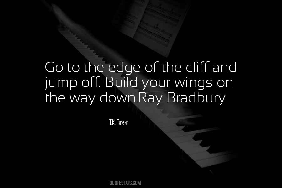 Jump Off The Cliff Quotes #1376105