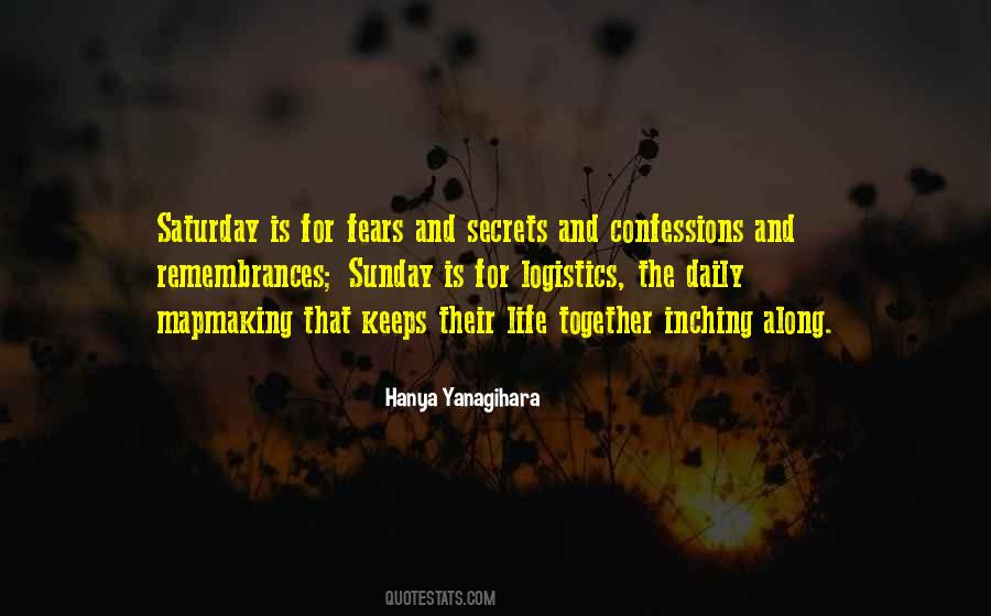 What Keeps Us Going Quotes #28385