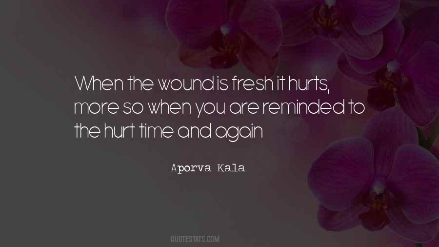 Hurt Again Quotes #97838